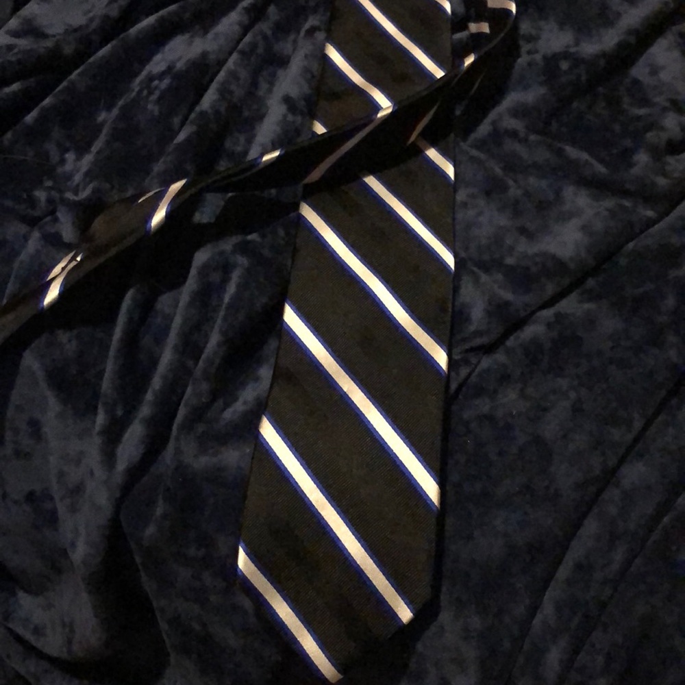 Striped men’s fashion formal necktie by Croft & Barrow